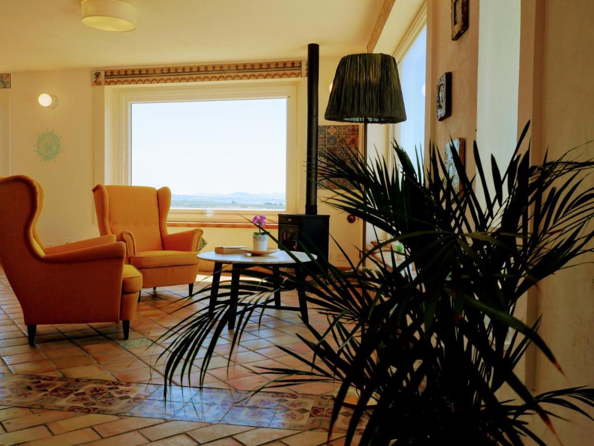 Villa Immersa In Oliveto Vista Mare Sciacca Bagian luar foto