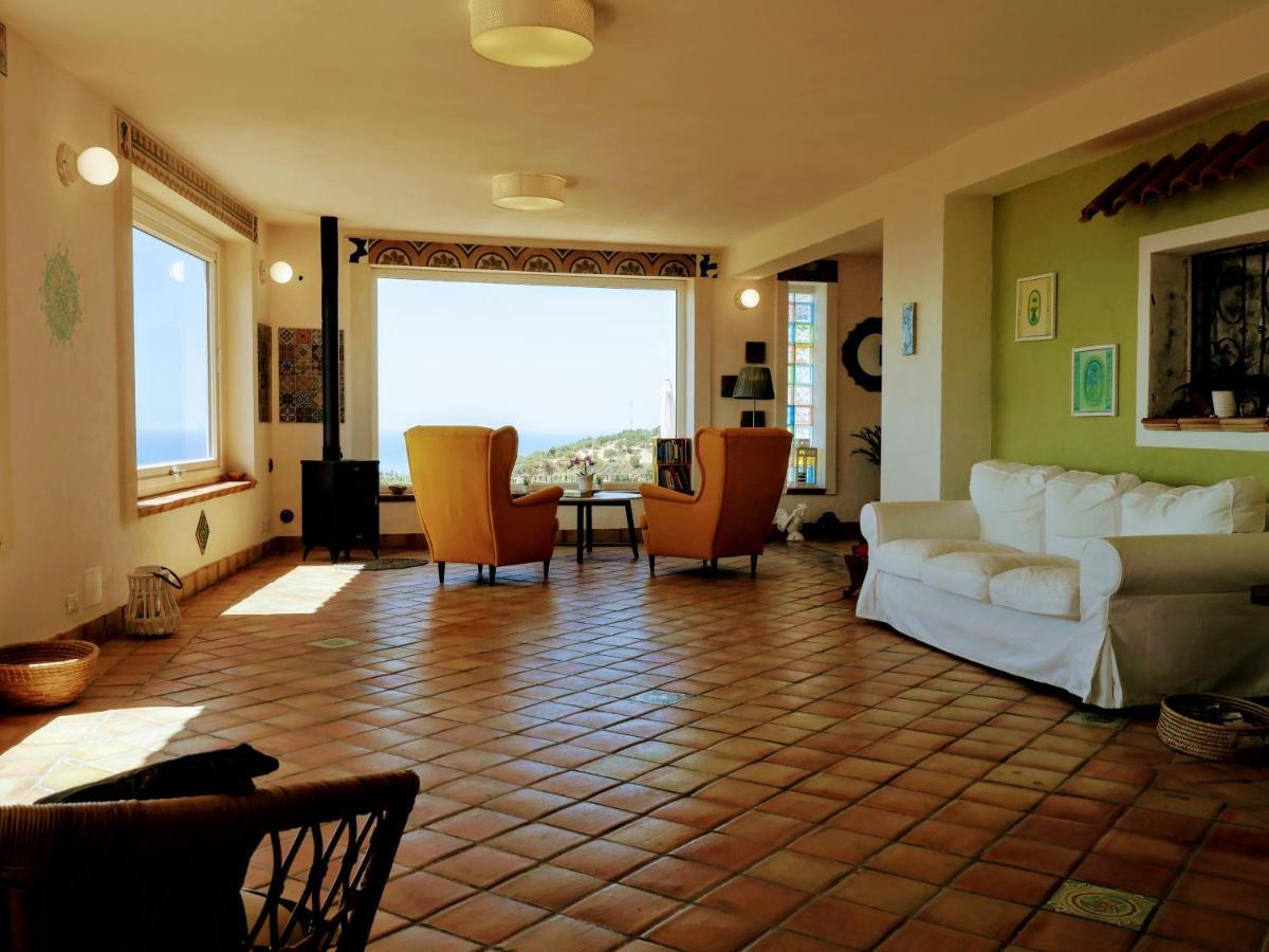 Villa Immersa In Oliveto Vista Mare Sciacca Bagian luar foto