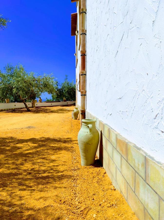 Villa Immersa In Oliveto Vista Mare Sciacca Bagian luar foto
