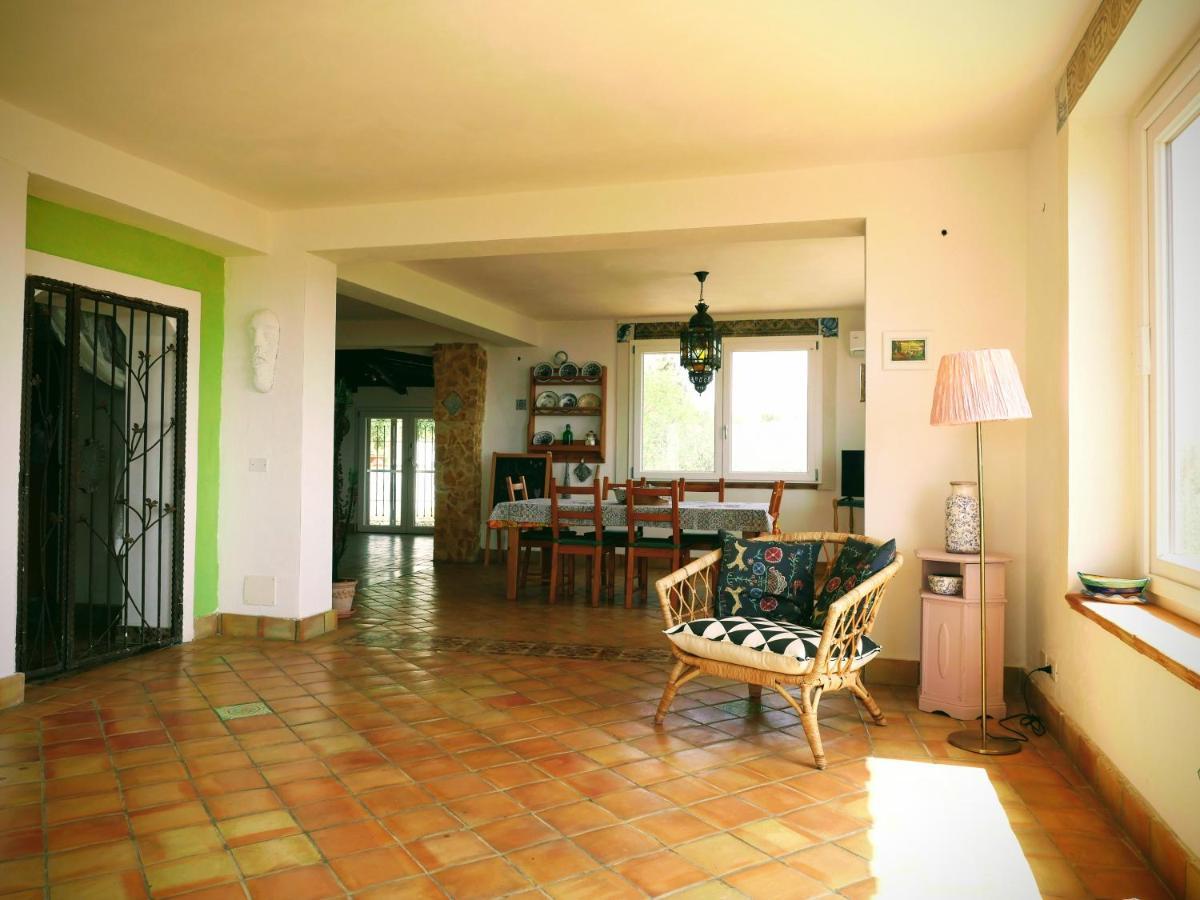 Villa Immersa In Oliveto Vista Mare Sciacca Bagian luar foto