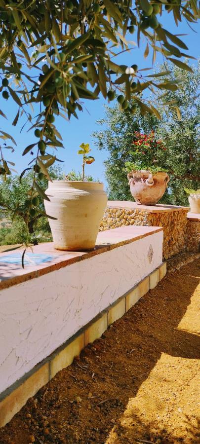 Villa Immersa In Oliveto Vista Mare Sciacca Bagian luar foto