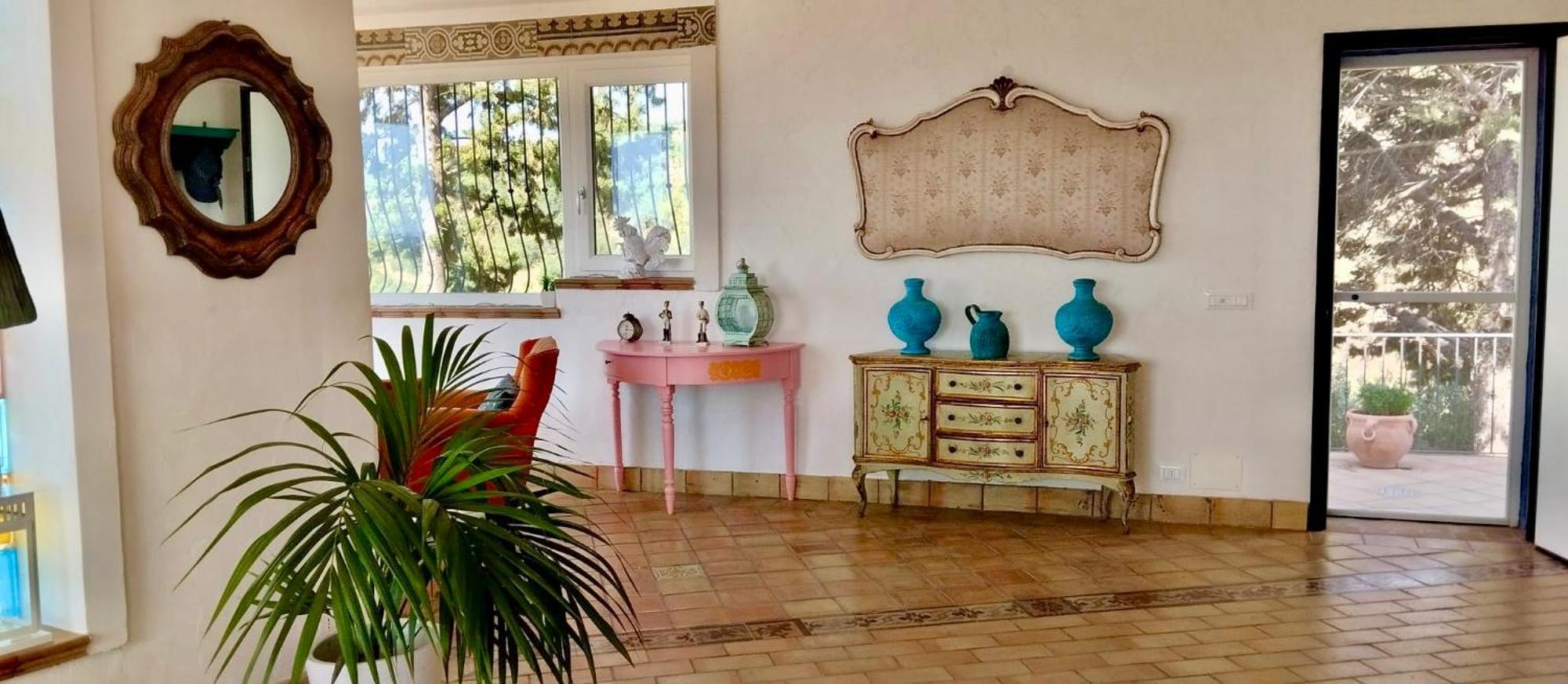 Villa Immersa In Oliveto Vista Mare Sciacca Bagian luar foto