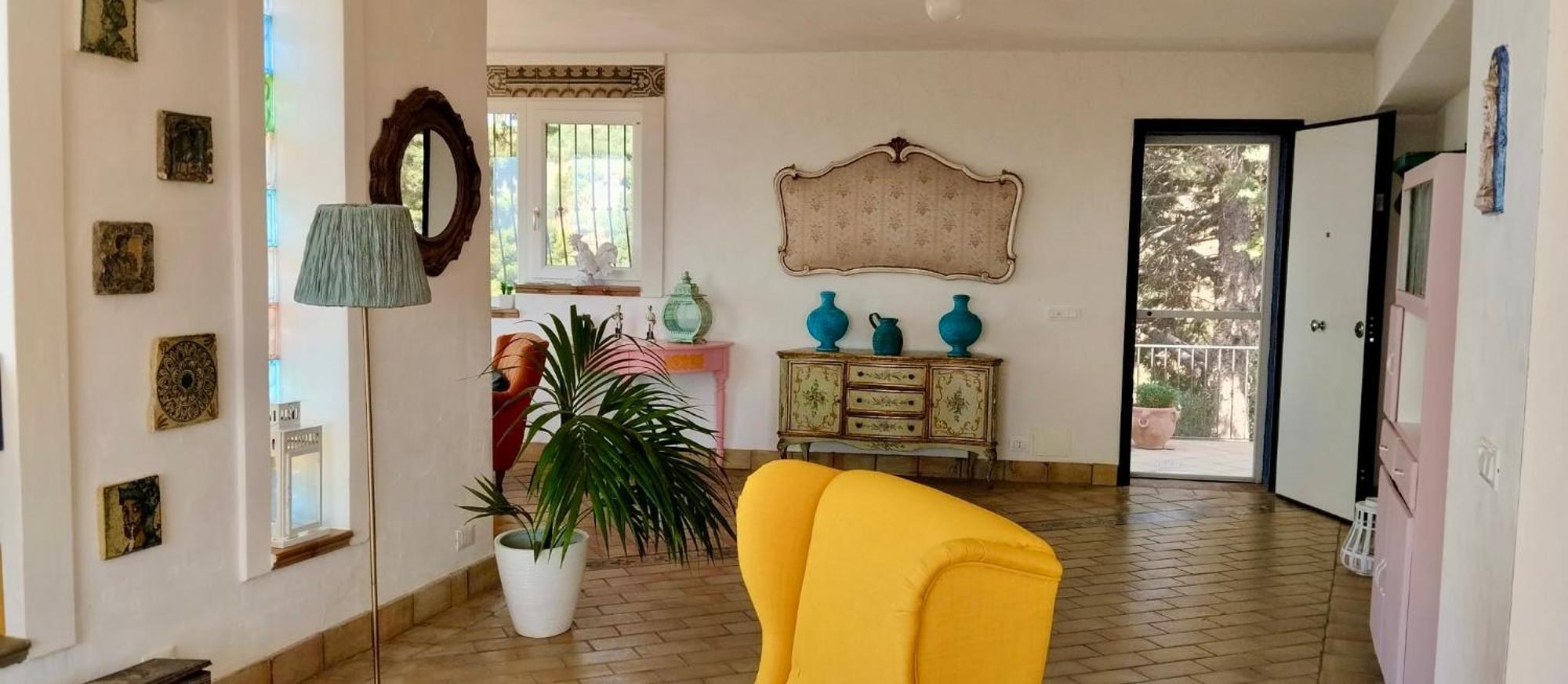 Villa Immersa In Oliveto Vista Mare Sciacca Bagian luar foto