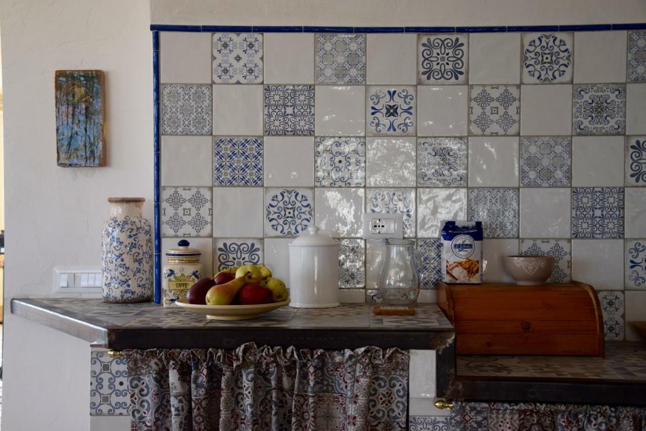 Villa Immersa In Oliveto Vista Mare Sciacca Bagian luar foto