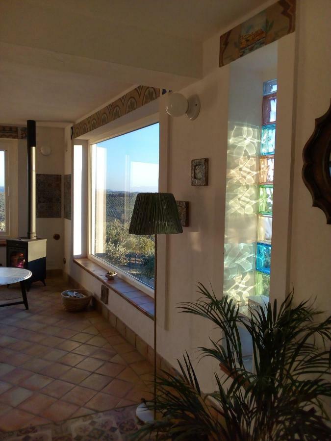 Villa Immersa In Oliveto Vista Mare Sciacca Bagian luar foto