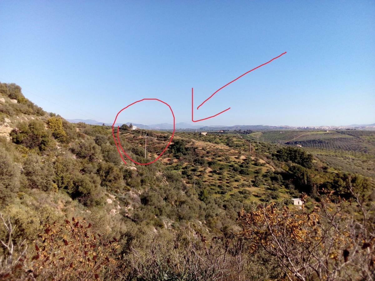 Villa Immersa In Oliveto Vista Mare Sciacca Bagian luar foto